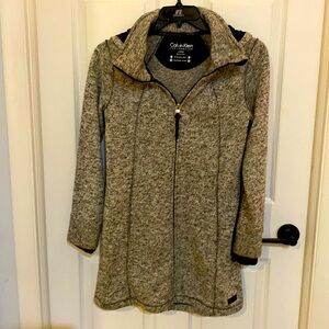 Calvin Klein, full mid length jacket, large
